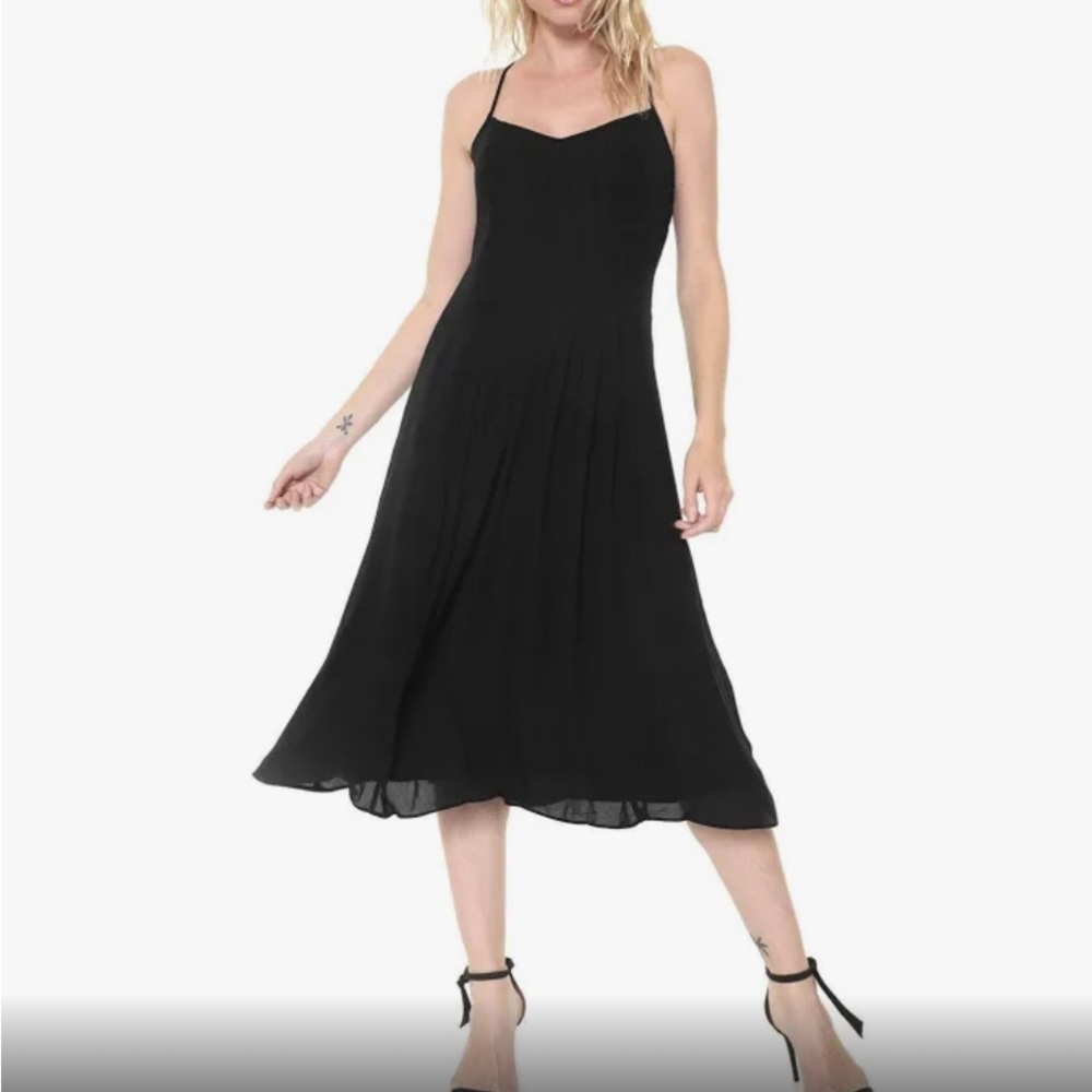 Banana Republic Pintuck Midi Dress